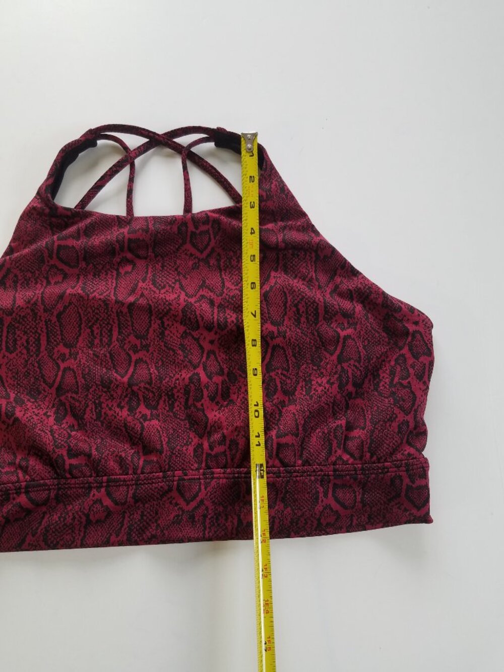 Buffbunny Collection Red Animal Print Sports Bra Size XXXL - Picture 6 of 7